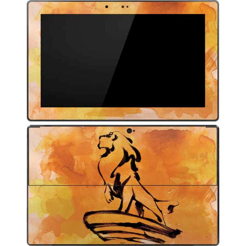 Disney The Lion King Mufasa Water Color Art Surface Pro Tablet Skin